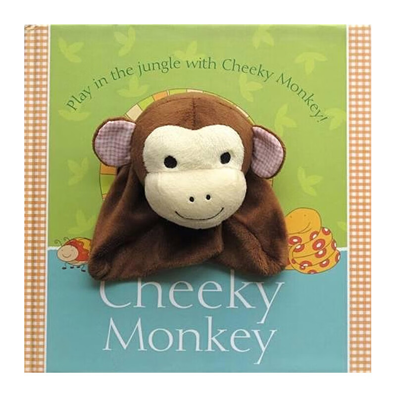 【中图原版】小猴子手偶书cheeky monkey英文原版原装进口英语畅销书