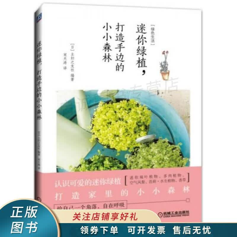 迷你绿植，打造手边的小小森林