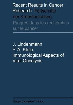 预订Immunological Aspects of Viral Oncolysis