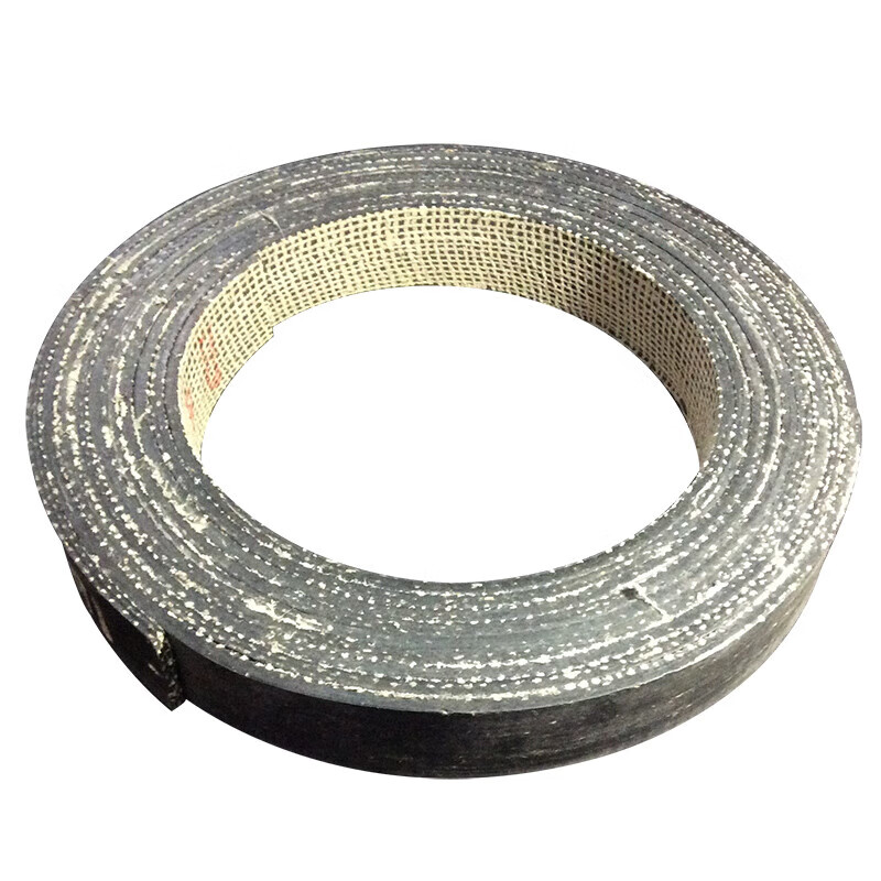 仁聚益石棉铜丝刹车带 制动带 摩擦带 刹车皮带 冲床刹车皮厚度18mm