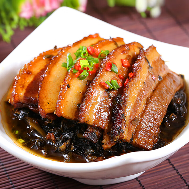 聪厨梅菜扣肉180g半成品菜速食熟食冷冻猪肉顾咸香味加热即食 梅菜扣肉180g*5