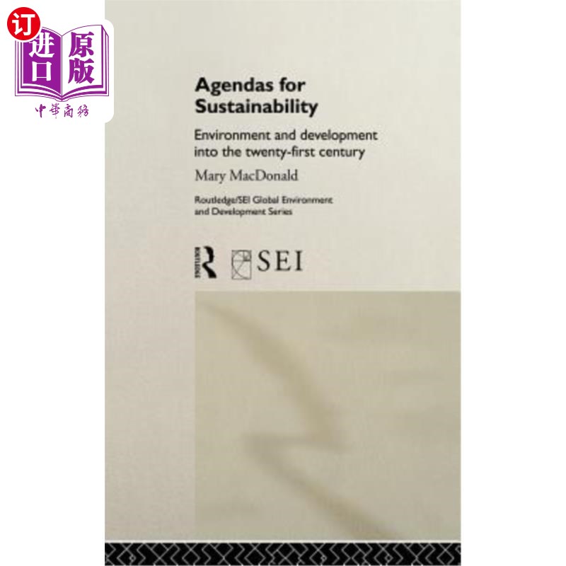 海外直订agendas for sustainability: environment and development