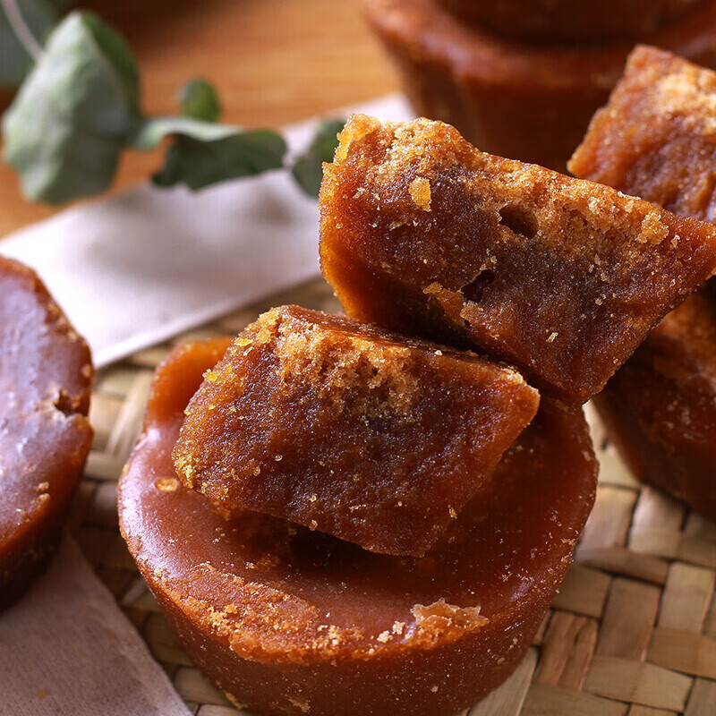 巧家红糖1000g 巧家小碗红糖云南特产古法手工 小南 巧 正宗土红糖块