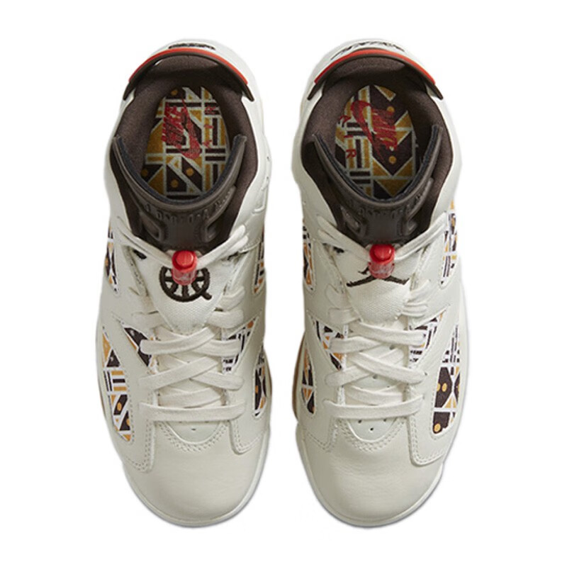 耐克(nike) air jordan 6 aj6 乔6女篮球鞋 384665 卡其棕cz6506-100