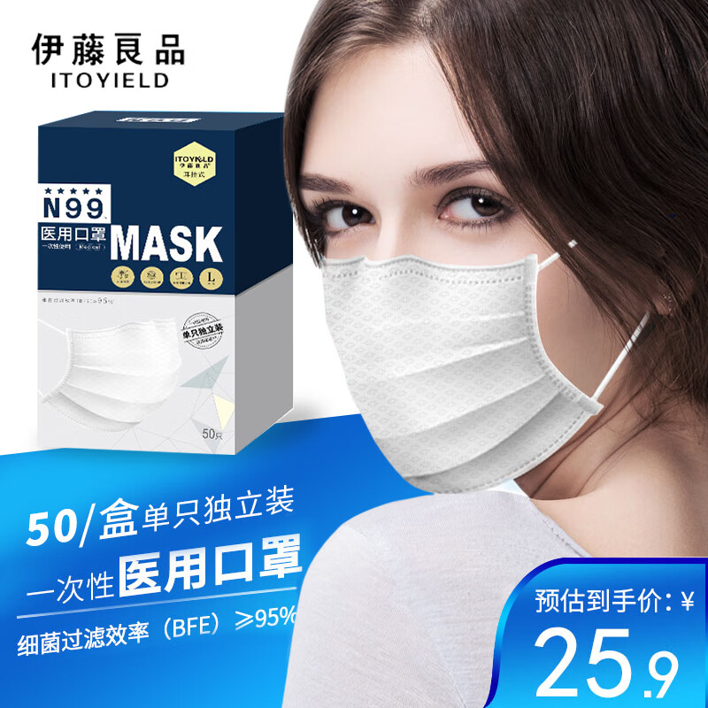 伊藤良品口罩价格历史走势及评测排名