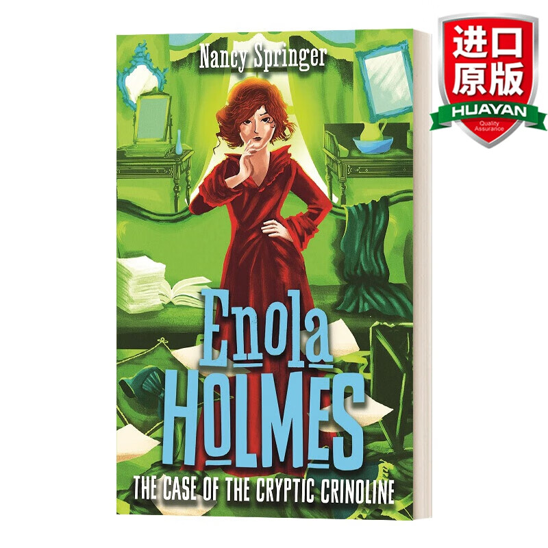 case of the cryptic crinoline 英文原版 福尔摩斯小姐5 英版 英文版