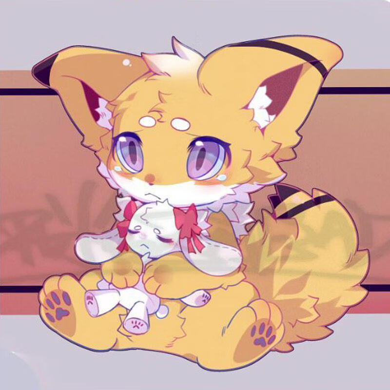 芳居道定制兽设约稿模板furry兽人设定绘制卡通插画设计代画动物拟人