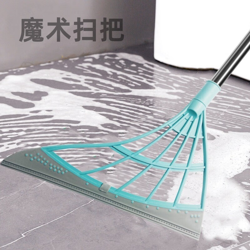 韩国黑科技魔术扫把扫地刮水器家用浴室不粘头发笤帚扫帚硅胶拖把