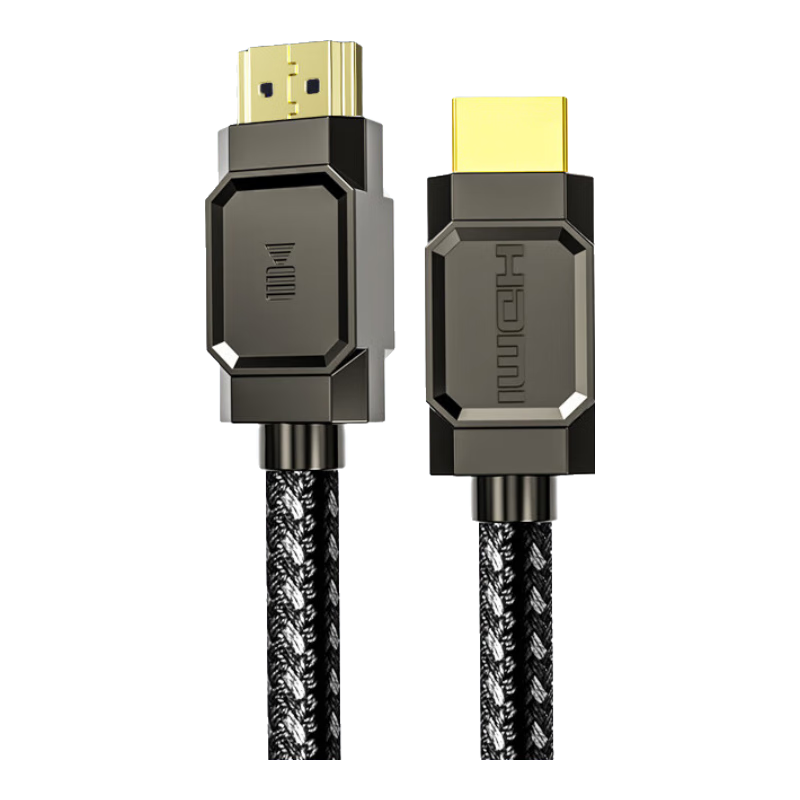開博爾 單晶銅鍍銀HDMI線2.1版 4K240Hz8K60hz 高清發(fā)燒視頻線 連接電腦機頂盒電視顯示器影院工程布線