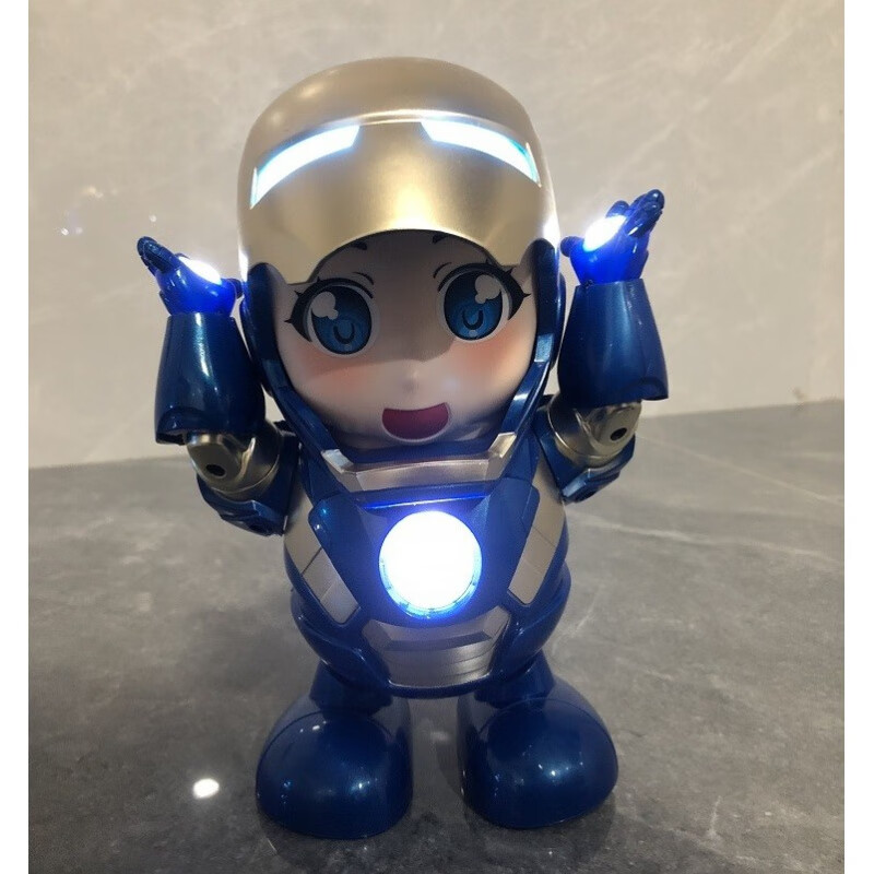 钢铁侠机器人玩具儿童男孩婴儿0一1岁 跳舞小辣椒机器人【4首神曲】