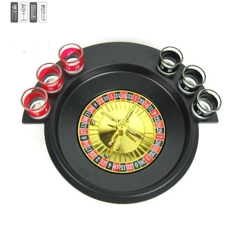博圣棋礼俄罗斯转盘 ktv酒吧夜店用品喝酒游戏娱乐道具 俄罗斯轮盘 6