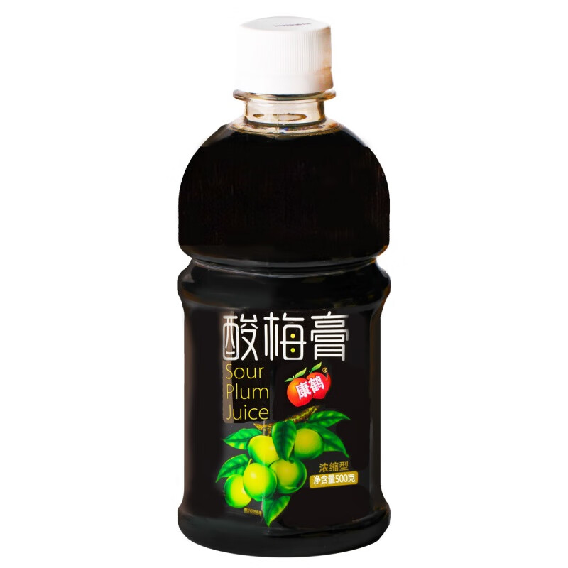 5kg*1瓶浓缩酸梅汤乌梅汁瓶装夏季冰镇饮料包装商用 500g*1瓶