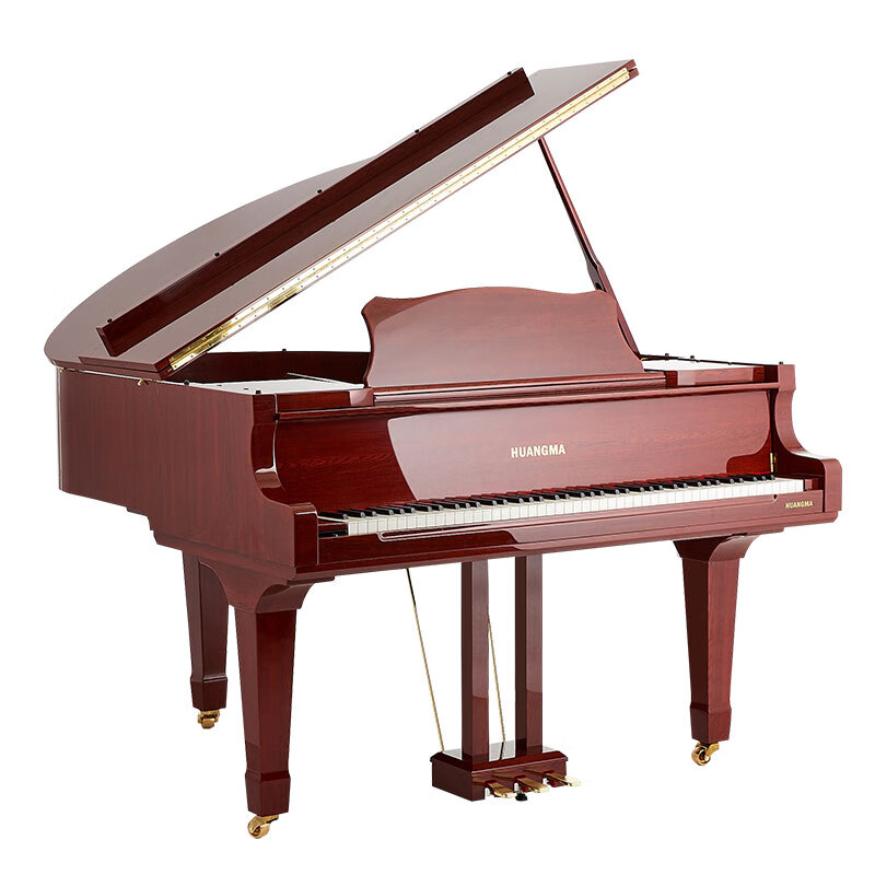 皇玛（HUANGMA）HD-W186 大三角数码钢琴 可无人自动演奏 木纹色