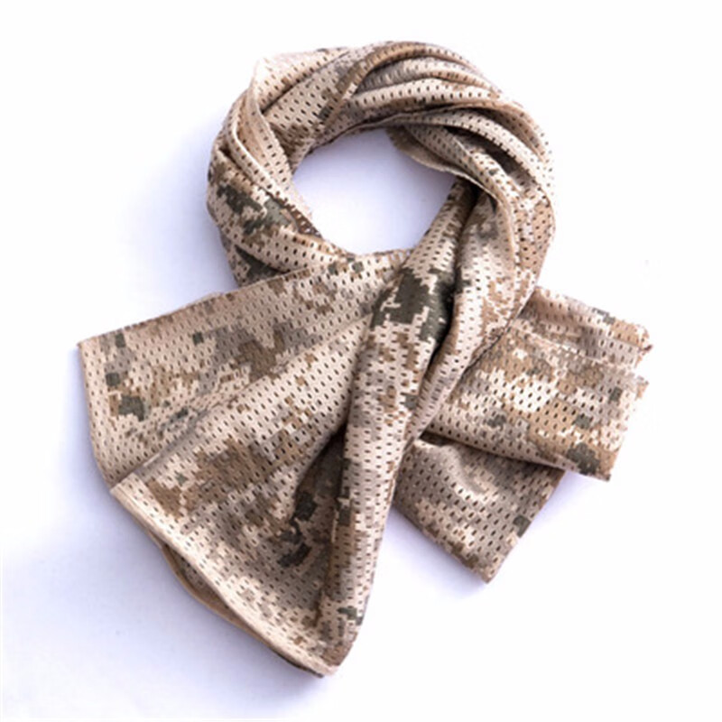 news attack户外围巾男休闲登山钓鱼速干料脖套方巾多用伪装防风沙速