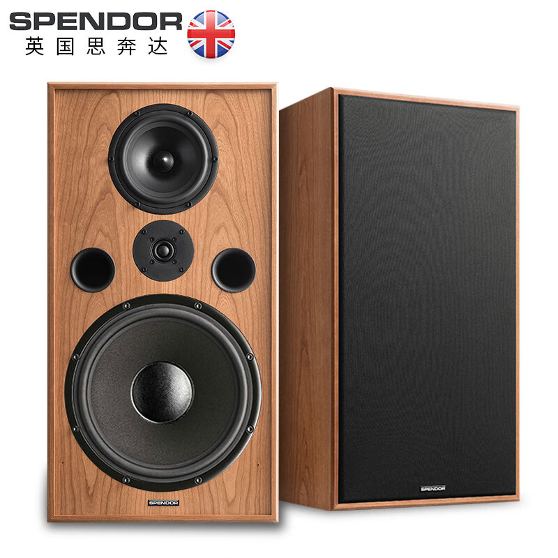 SPENDOR思奔达(Spendor) Classic 100 英国思奔达音响发烧HiFi书架箱无源音箱原装进口高保真三分频12英寸 Classic 100 樱桃木