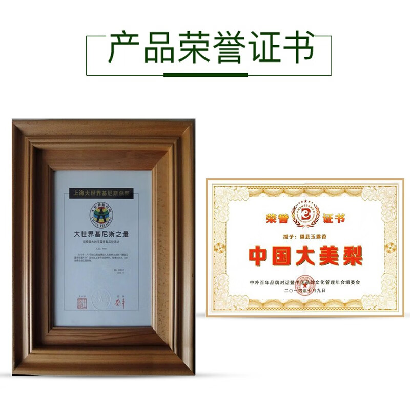 2025头茬隰县玉露香梨新果山西临汾正宗颗粒枚脆甜无渣礼品盒装 10斤12颗大果【精品】