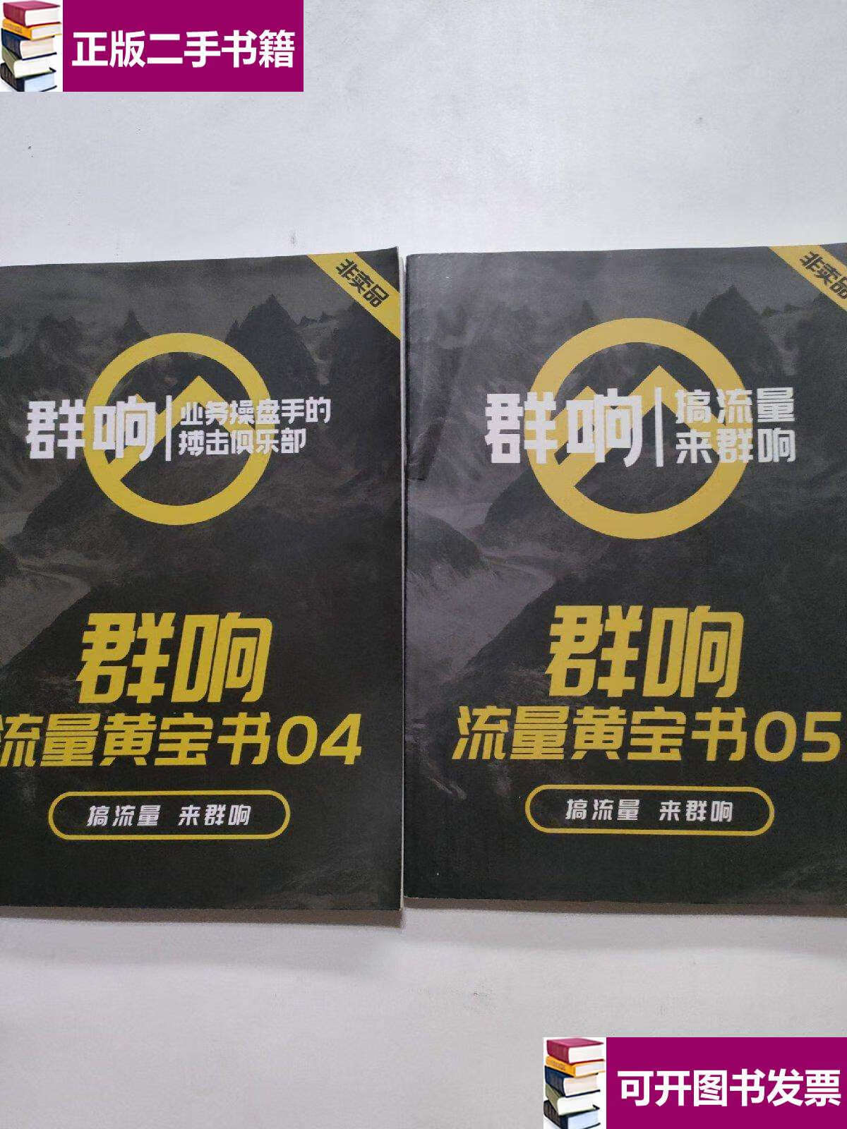 【二手9成新】群响流量黄宝书04-05 /如图 不详