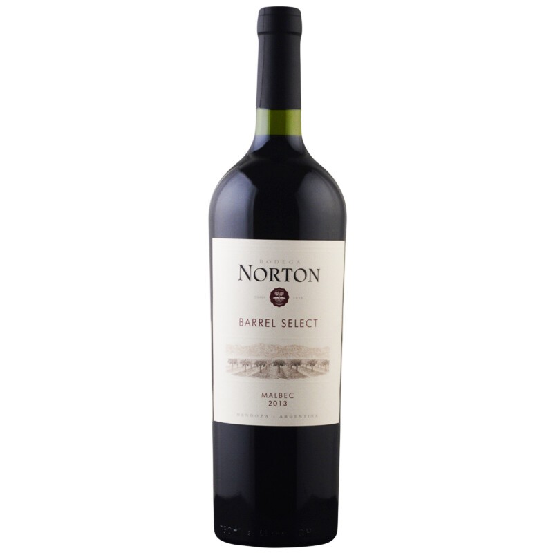 诺藤庄园（NORTON） 阿根廷 干红葡萄酒 （原诺顿庄园）750ml 橡木桶马尔白克干红葡萄酒