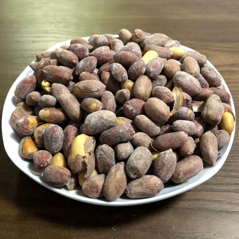 河北张家口蔚县特产休闲食品椒盐五香干炒花生米下酒菜 二斤
