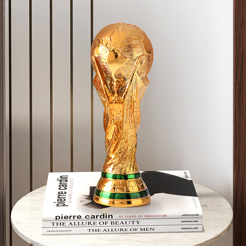 卡瓦利1比1大力神杯2022卡塔尔世界杯模型摆件装饰品足球奖杯球迷纪念品 大力神杯 36CM