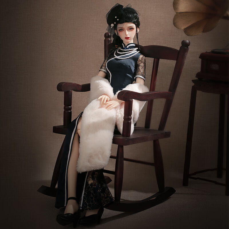 古风御女sd关节玩偶3分娃古装民国风 裸娃(不含面妆) 美白(white skin