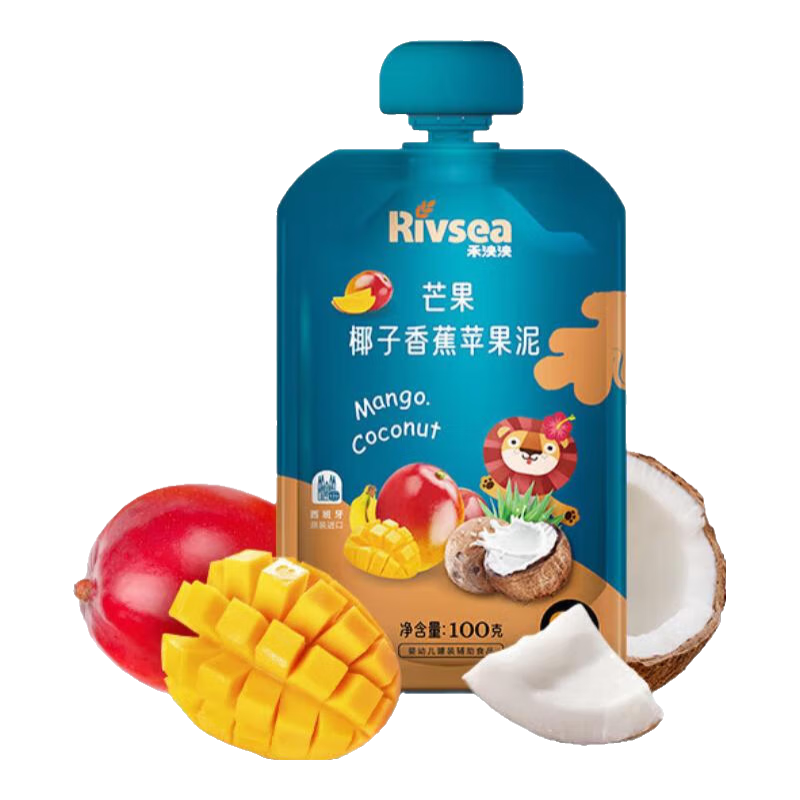 ��������ڹ��� ŷ���л� Ӥ�׶�6�������ϸ�ʳˮ������ �����Ӱ�ɰ�� â��Ҭ���㽶ƻ���� 100g*1�� 20.2Ԫ