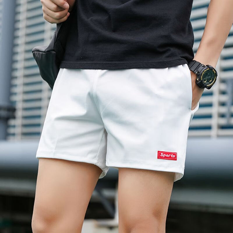 恪信夏天穿的短裤男士休闲裤夏季短裤男居家休闲三分裤睡觉宽松外穿潮