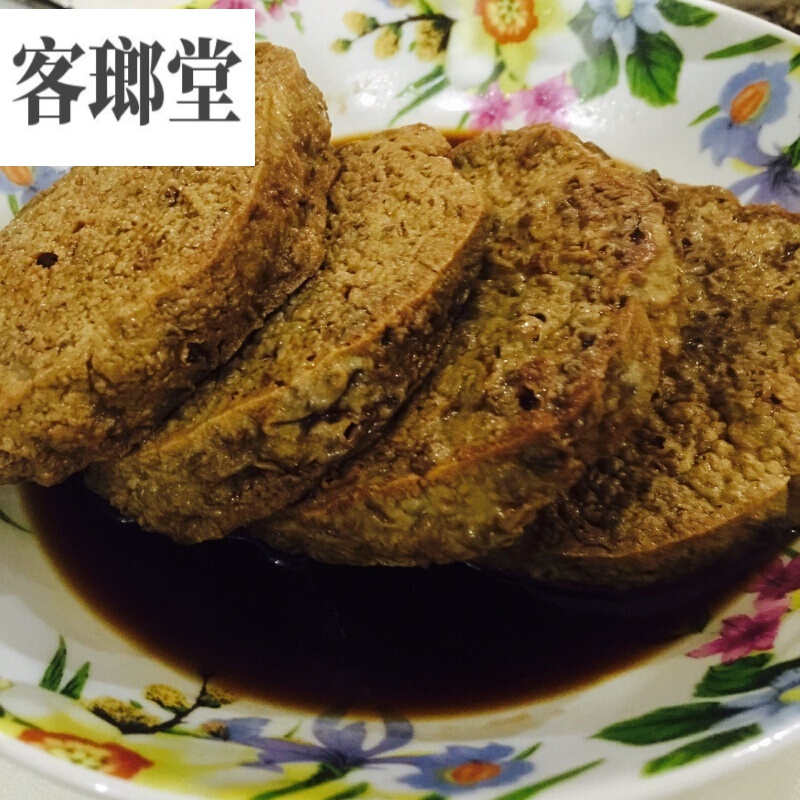 虎钢馋板鸭 卤素鸡 素食 卤味油炸素鸡 五香素鸡 南京特产 450g
