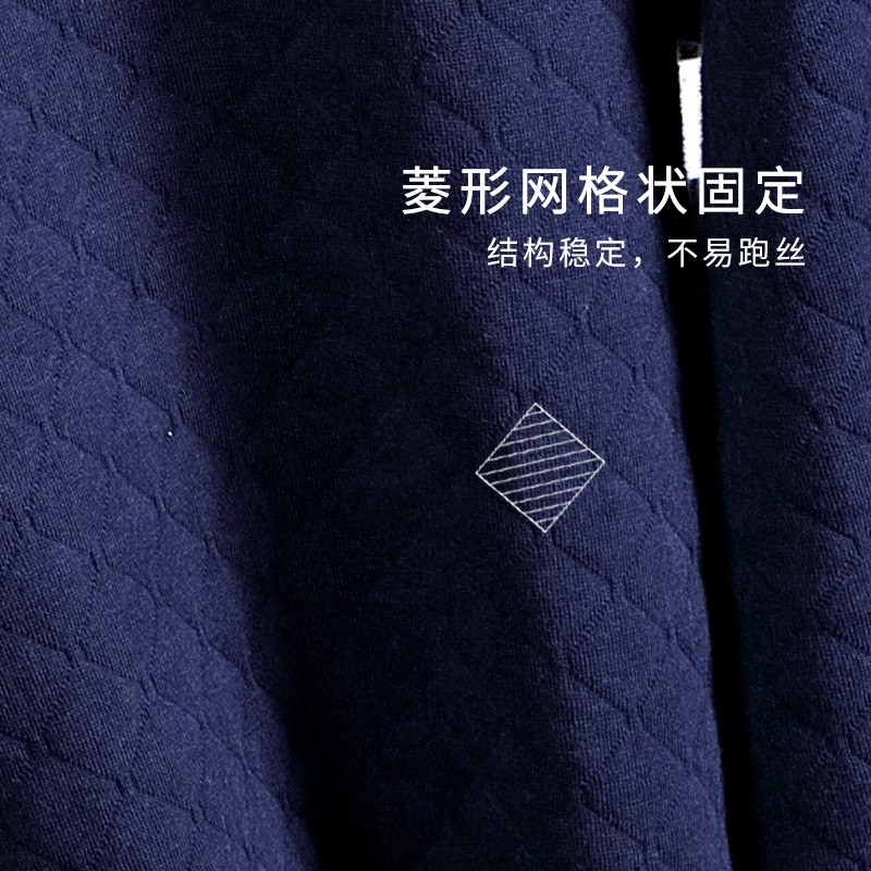 AB秋裤男女高密款保暖裤精梳棉三层夹棉中厚中老年情侣保暖裤 香芋紫 【女款】 3XL