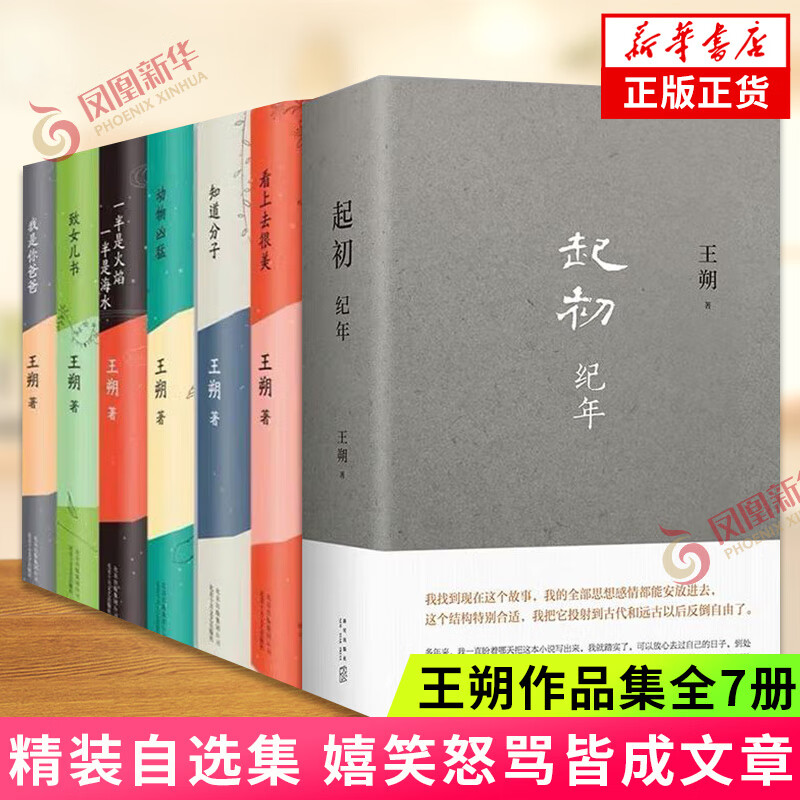 【王朔作品集套装7册】王朔新书 起初纪年