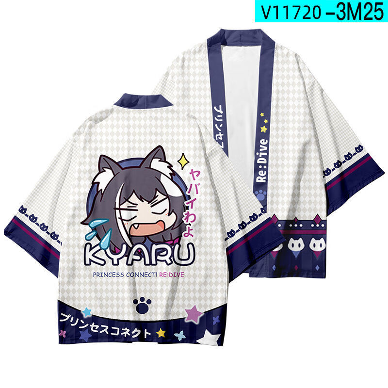 泽万邦二次元动漫公主连结和服re:dive周边连接凯露羽织居家浴衣外套