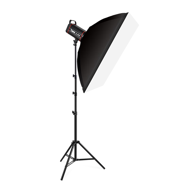 攝影怪兵器(hakutatz)XL-200W柔光箱套裝直播補光燈專(zhuān)業(yè)攝影打光柔光太陽(yáng)燈常亮兒童拍照視頻人像主播服裝燈箱器材