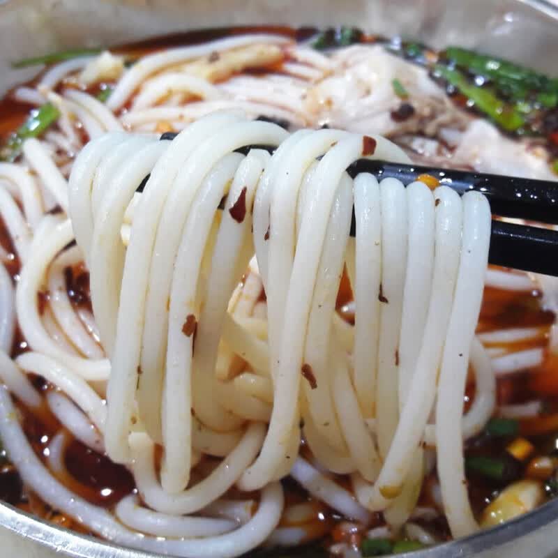 虎钢馋贵州特产干米粉羊肉粉牛肉粉专用粉早餐特色米粉米线散装 1.