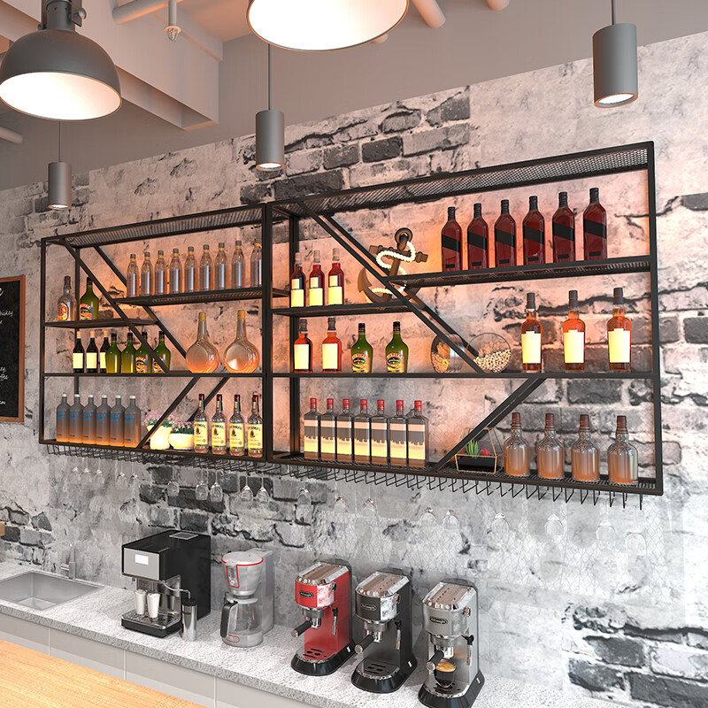 奇乐森酒柜客厅展示柜置物架靠墙红酒架子酒小吧台欧式家用葡萄简约