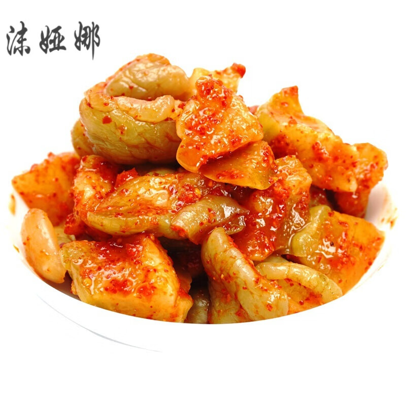 虎钢馋独山周阿郎新鲜腌制佛手瓜泡菜300克酸辣甜味4袋可选不辣