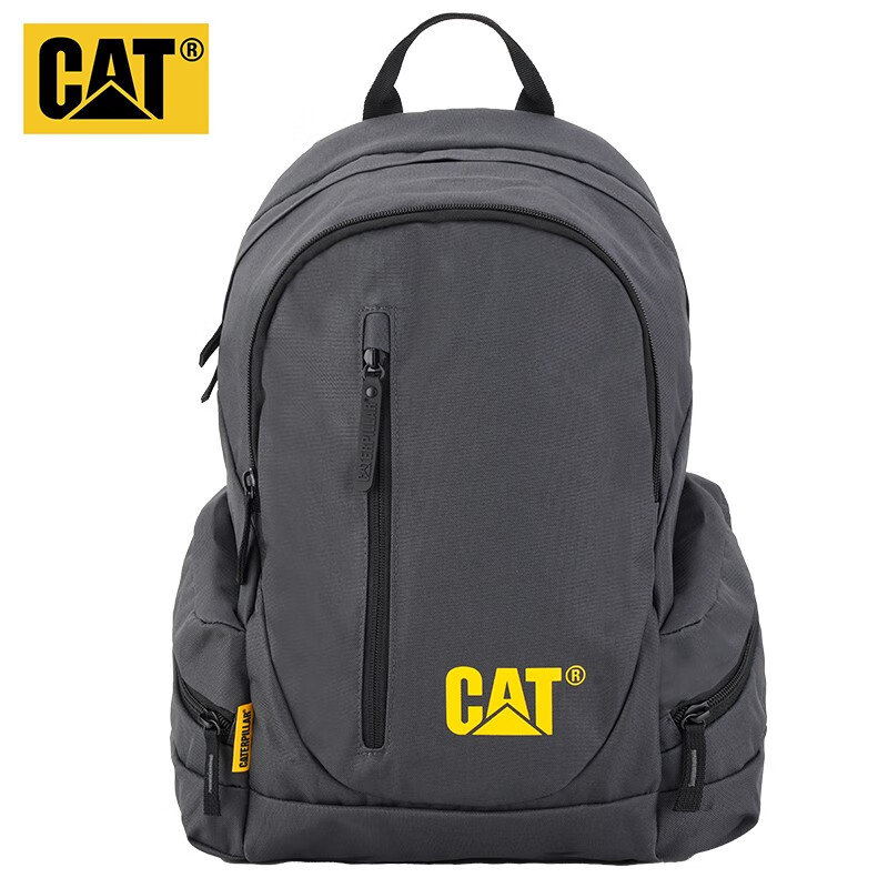 CAT/卡特双肩包时尚潮流15英寸电脑包大容量户外旅行背包男女83541 灰色