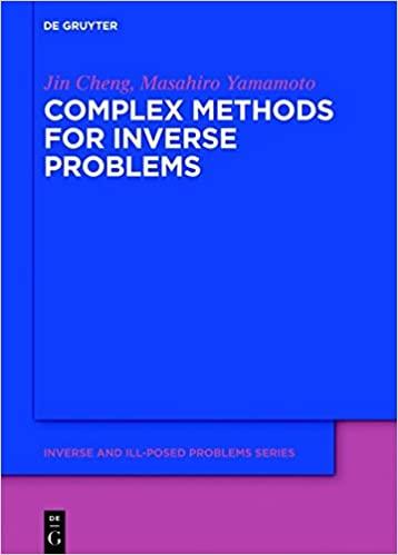预订Complex Methods for Inverse Problems