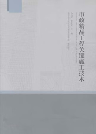 现货市政精品工程关键施工技术 中国建筑工业出版社