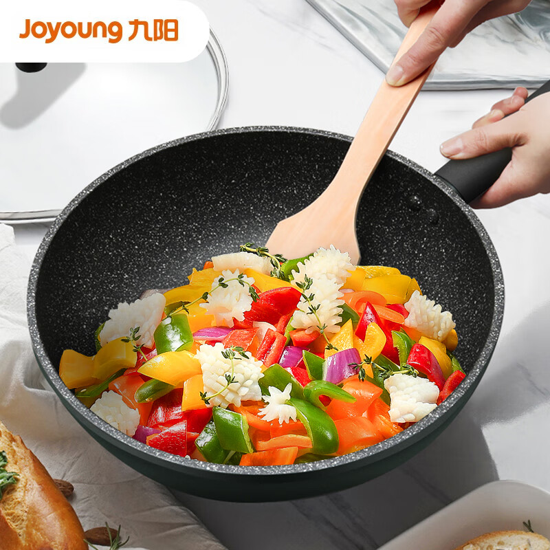 行业人分析九阳CF26C-CJ520麦饭石不粘锅真实感受质量？求助专业评测