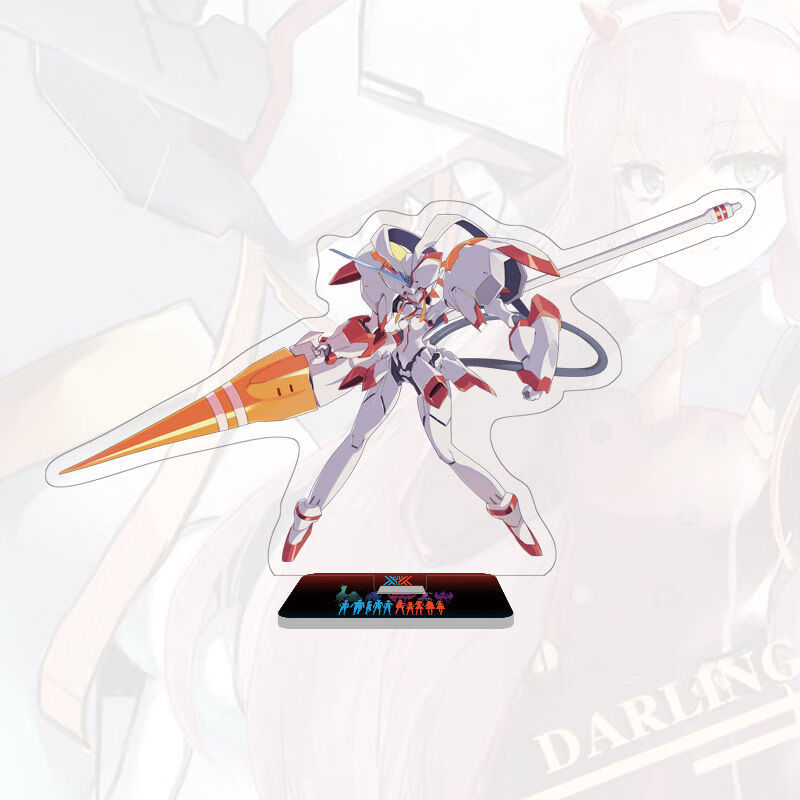 动漫周边darling in the franxx 02国家队莓二次元亚克力立牌摆件者自