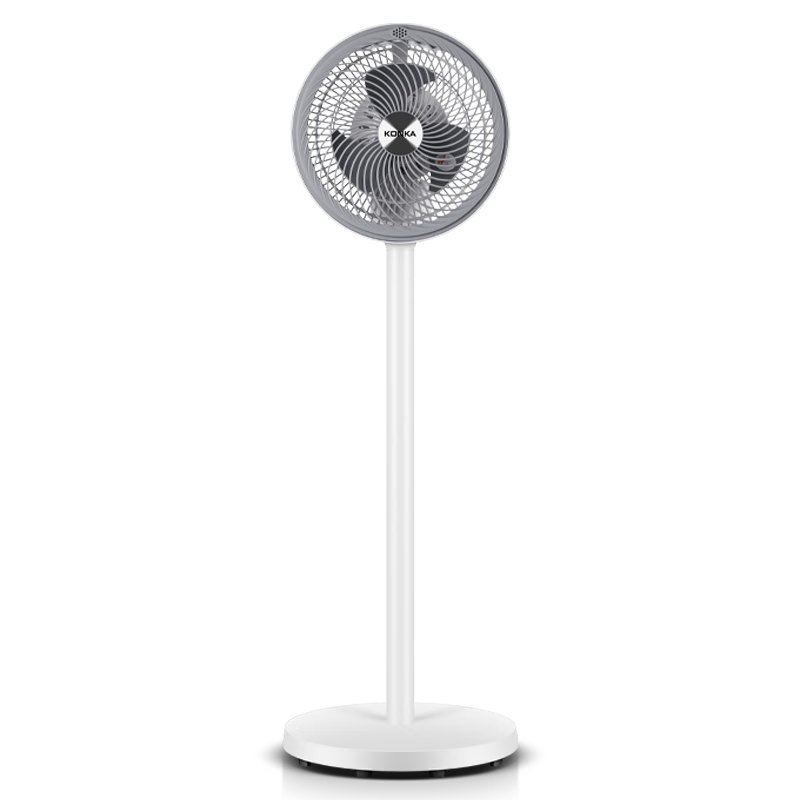 康佳（KONKA）空氣循環(huán)扇遙控電風扇家用風扇臺式搖頭小風扇立式輕音電扇節(jié)能大風量交流定頻落地扇KXHS-3001E-P