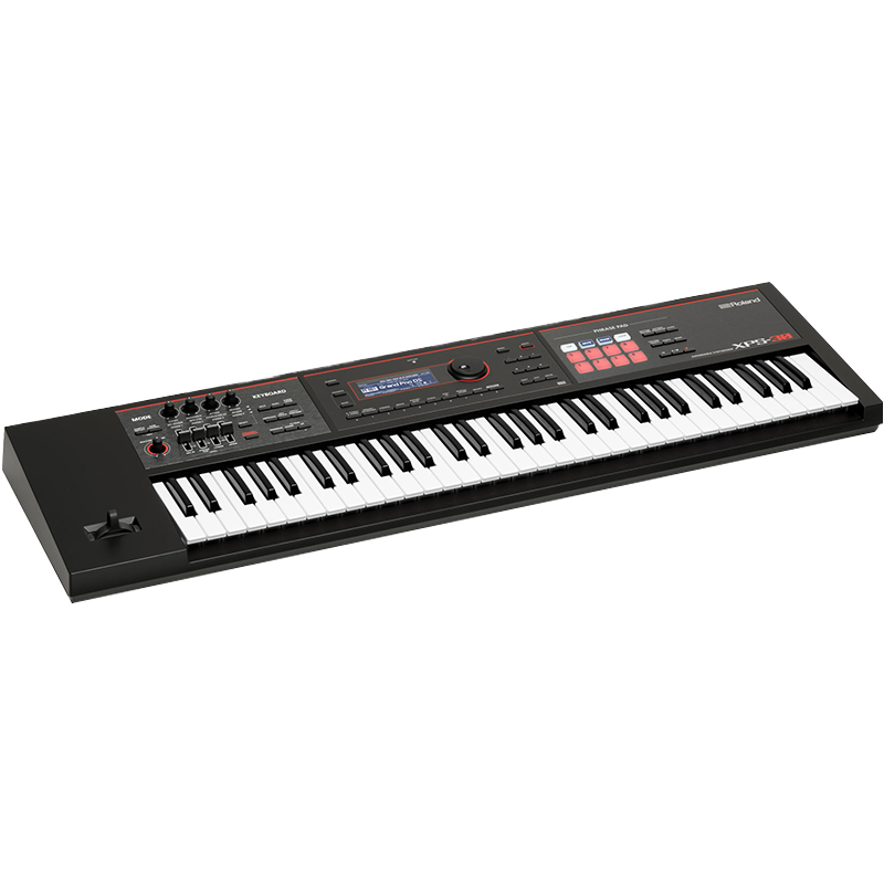 罗兰（Roland）电子合成器XPS-10/30 JUNO-DS88/DS76 舞台演出音乐制作编曲键盘 61键力度键-XPS30黑色+配件礼包