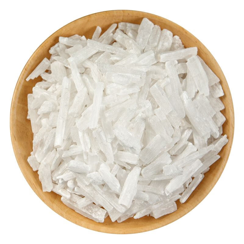 石膏中药材 药用 食用 生石膏块石膏粒煅石膏粉 生石膏粒250克