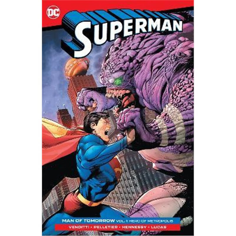 预订superman: man of tomorrow vol. 1: hero of metropolis