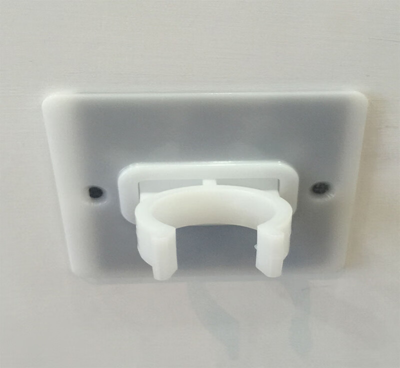 i)u型伸缩蚊帐家用不锈钢三开门落地支架配件立柱杆固定器稳定卡扣 卡