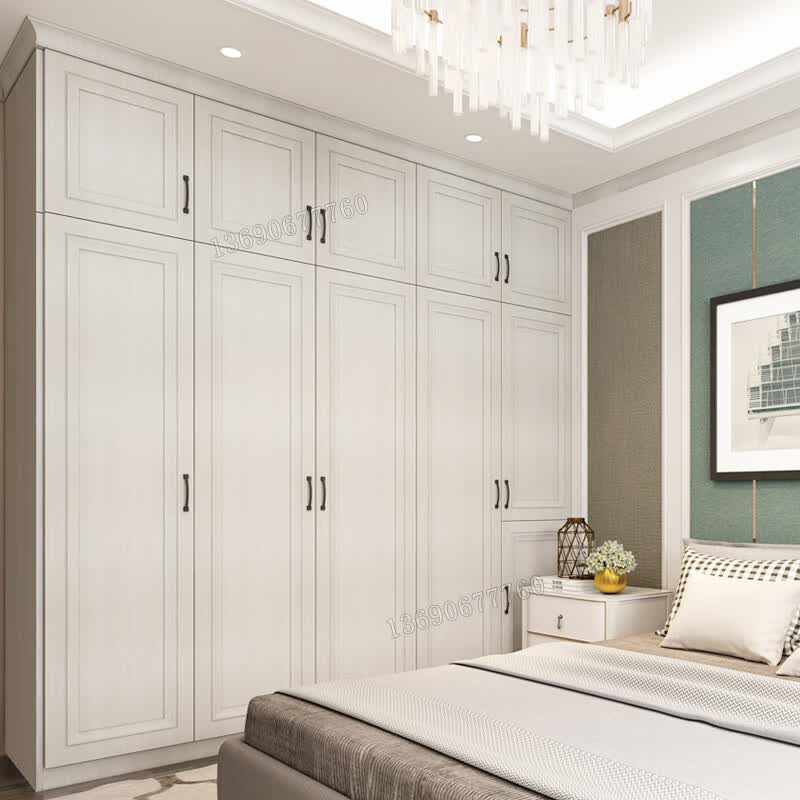 澳颜莱高档 全铝衣柜 全铝合金衣柜衣橱推拉门卧室家用铝制柜子储物柜