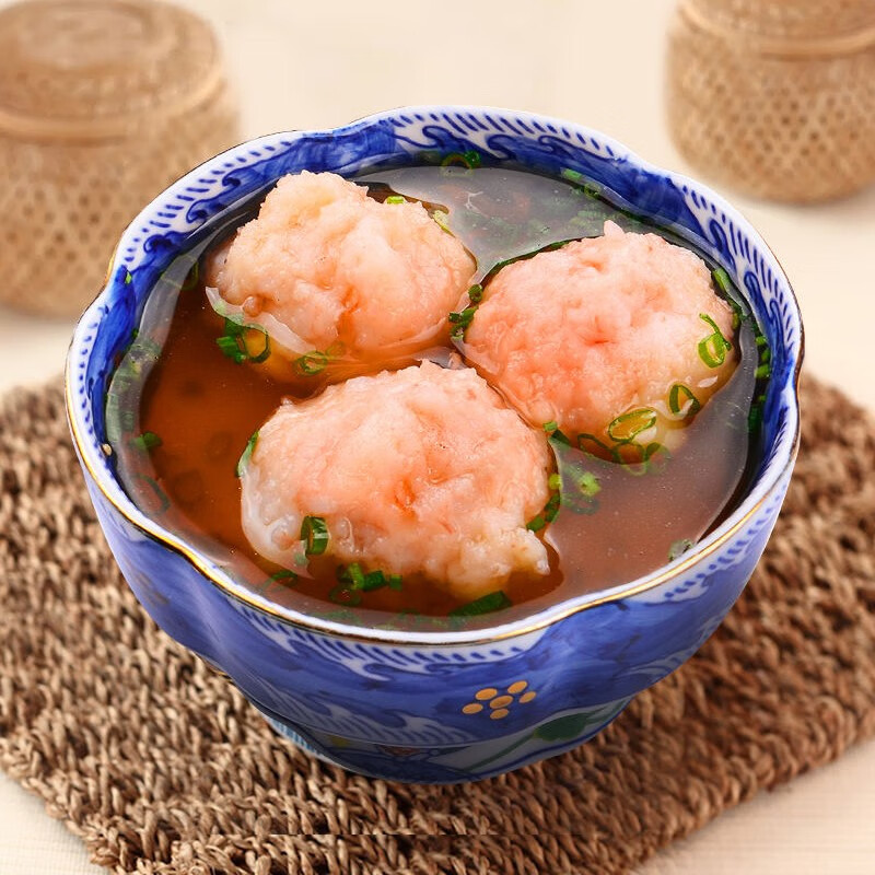 blue snow 蓝雪 冷冻青 虾滑150g