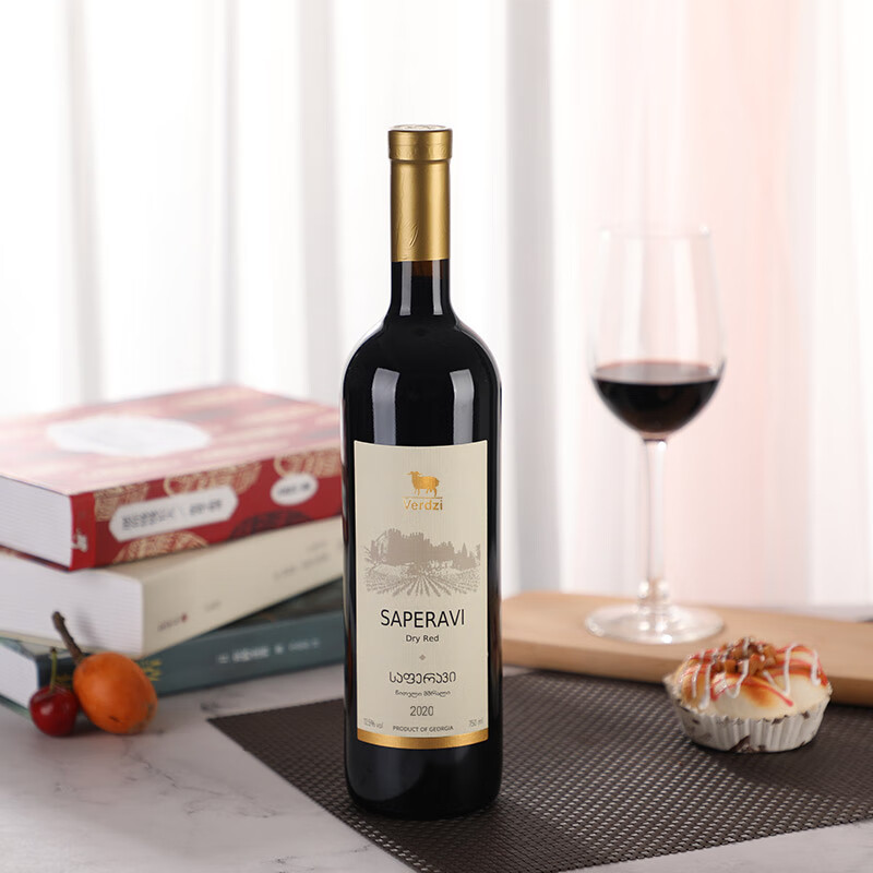 维尔兹【维尔兹】格鲁吉亚红酒 葡萄酒 萨别拉维干红葡萄酒 原瓶进口