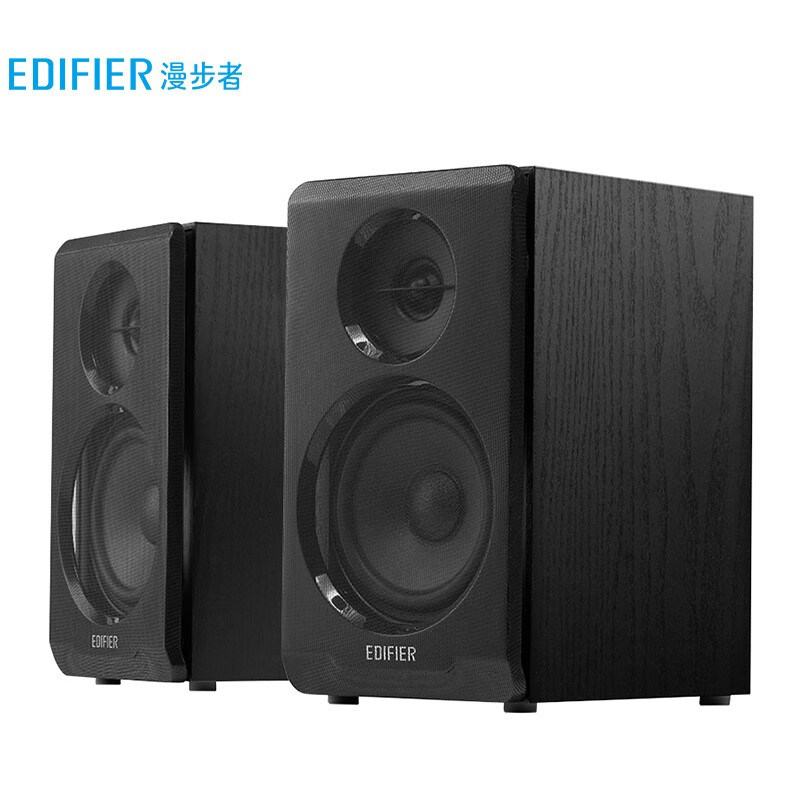 漫步者（EDIFIER）R33BT 2.0声道 木质多媒体音响音箱 笔记本电脑音响  蓝牙音箱 黑色 248元