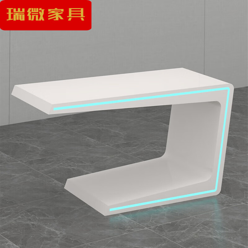 出写中岛柜 展示柜 展厅展台展示台烤漆体验桌科技感公司产品展示柜中